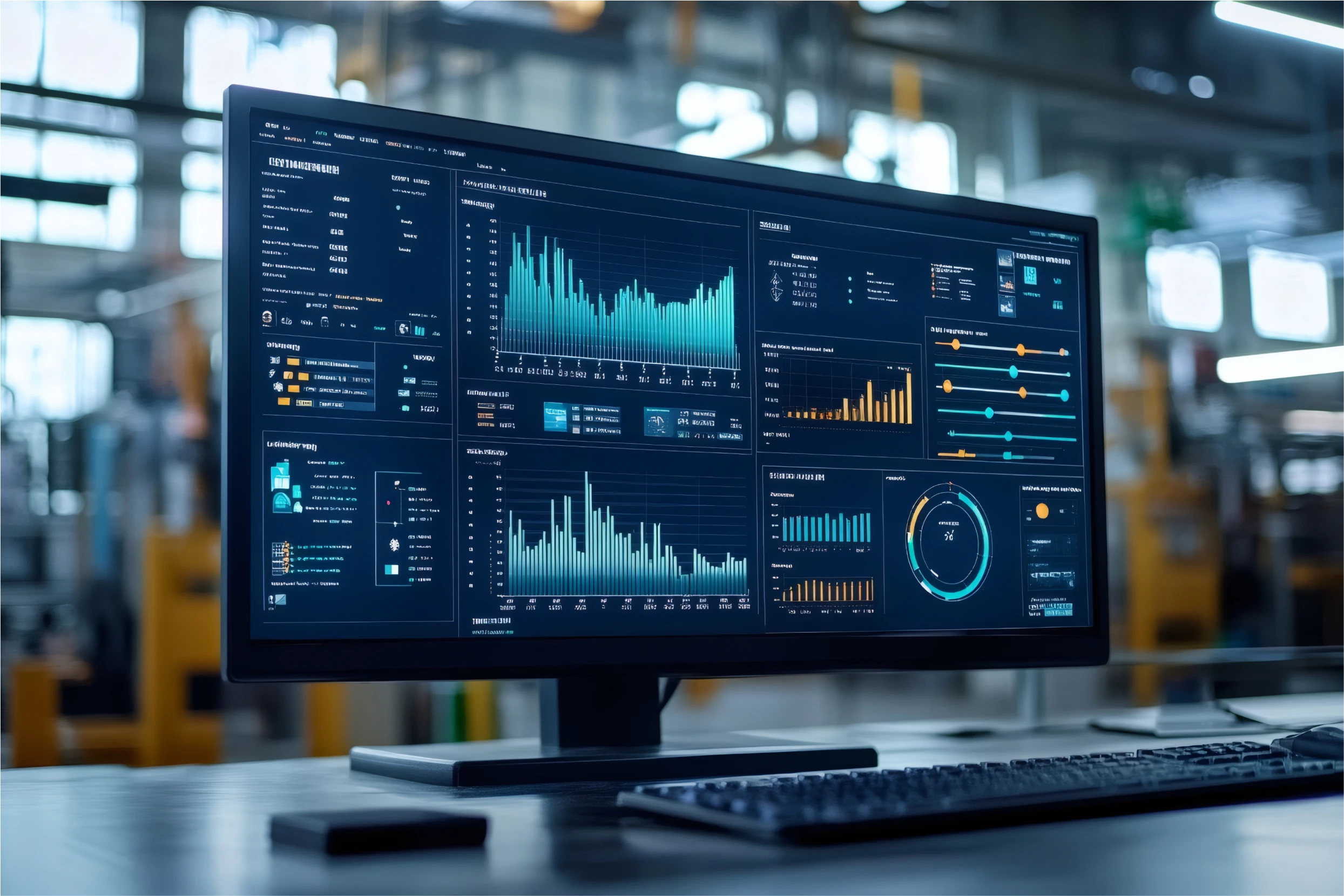 prodwin dashboard desempenho da produção